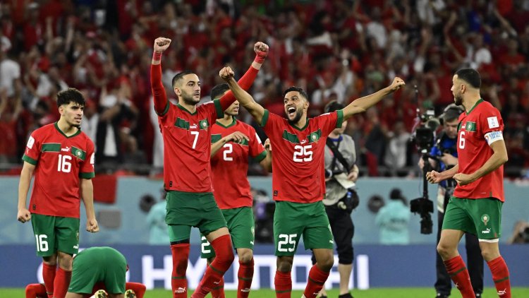 Марокко құрамасы тарихта алғаш рет әлем чемпионатының 1/4 финалына шықты