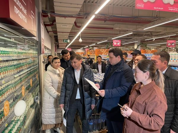 В Туркестане проведен мониторинг цен на продукты питания