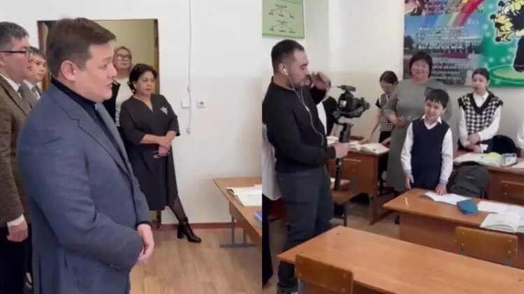 Алматылық оқушы министрге музыкалық кабинеттің тарлығын айтып шағымданды