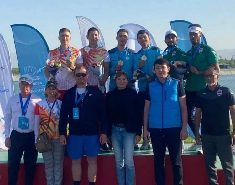 Түркістандық ескекшілер Азия чемпионатынан 27 медальмен оралды