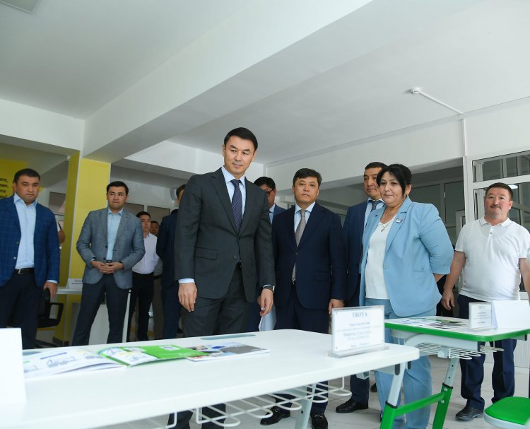 Для строительства «комфортных школ» в Туркестанской области будут использовать отечественные материалы