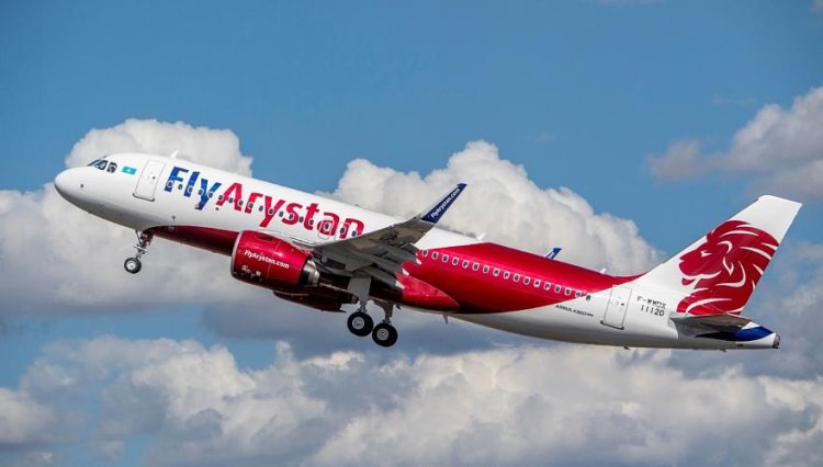 FlyArystan празднует первый полет в Китай