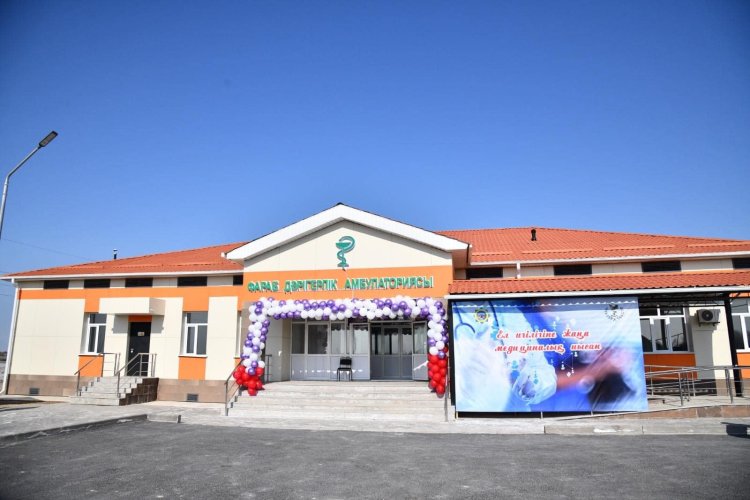 Туркестан: В Отраре открылся новый медицинский объект