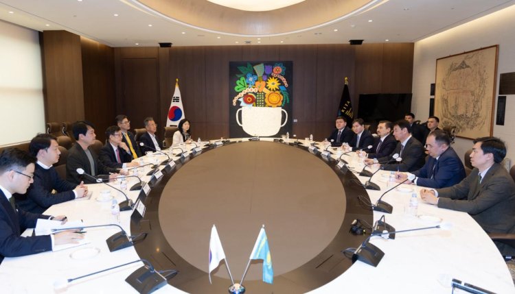 Делегация Туркестанской области провела переговоры в Южной Корее